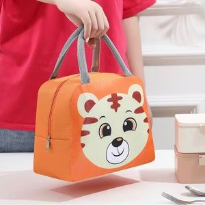 Brighten Up Your Day with this Colorful Cartoon Lunch Bag!